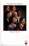 Red Cross Poster from 1983 Encouraging Americans to Donate Blood